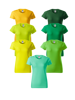 Dámská trička v mnoha barevných variantách