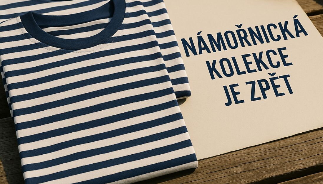 ⚓ Námořnická kolekce je zpět – oblečte se stylově na vlnách léta