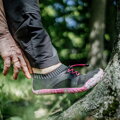 BOSKY BLACK/PINK BAREFOOT, černo-růžové