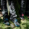 BOSKY BLACK/BLUE BAREFOOT, černo-modré