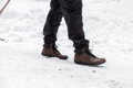 BAREFOOT BLACK/BROWN WINTER, hnědé kotníkové bosky