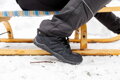 BAREFOOT BLACK WINTER, černé kotníkové bosky