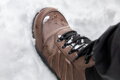 BAREFOOT BLACK/BROWN WINTER, hnědé kotníkové bosky