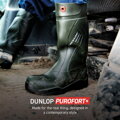 PUROFORT+ O4 CI SRC, zelené holínky