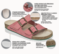 KORKY PINK PANTHER SLIPPER, pantofle růžové