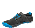 BOSKY BLACK/BLUE BAREFOOT, černo-modré