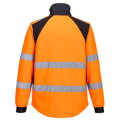 WX2 Eco Hi-Vis CD875, výstražná softshellová bunda
