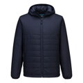 Professional Hooded Insulated Baffle S608, hybridní bunda