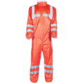 TYVEK 500 HV, Hi-Vis oranžový jednorázový overal