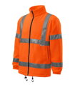 FLEECE JACKET 5V1, reflexní fleesová mikina