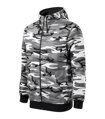 CAMO ZIPPER, maskáčová mikina s kapucí