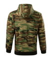 CAMO ZIPPER, maskáčová mikina s kapucí