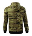CAMO ZIPPER, maskáčová mikina s kapucí