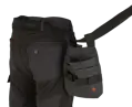 EREBOS Pocket black, přídavná kapsa na opasek