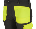 EREBOS CLASS 1 HI-VIS, reflexní kalhoty