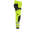 EREBOS CLASS 2 HI-VIS, reflexní kalhoty