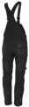 EREBOS BIBPANTS BLACK, černé laclové kalhoty