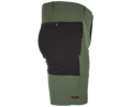 KRATOS SHORTS GREEN/BLACK, kraťasy