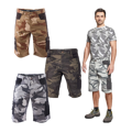 CRAMBE camouflage, šortky