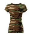 CAMO PURE, dámské maskáčové tričko