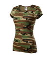 CAMO PURE, dámské maskáčové tričko
