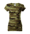 CAMO PURE, dámské maskáčové tričko