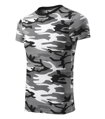 Camouflage, maskáčové tričko s krátkým rukávem
