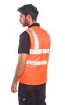 S469, HI-VIS oboustranná výstražná vesta