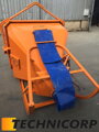 Přepravní silo, badie na jeřáb, Model FE 1034C.12, 1000 l
