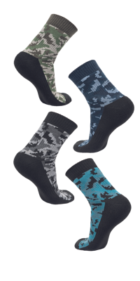 NEURUM CAMOUFLAGE, funkční ponožky
