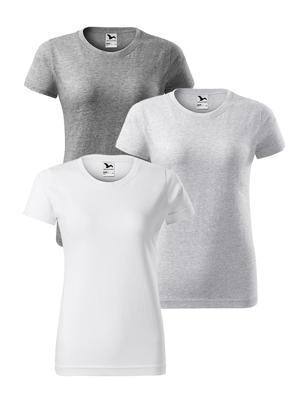 Malfini BASIC, Dámské Adler tričko s krátkým rukávem - světlé odstíny