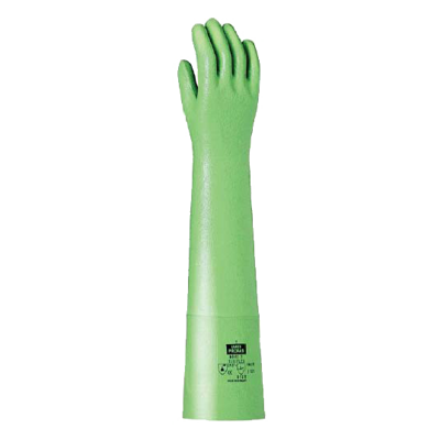 UVEX Rubiflex NB 80 S, prodloužené chemické rukavice
