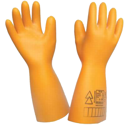 ELSEC Izolační dielektrické rukavice, 26,5 kV (26500 V)