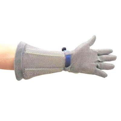 CHAINMAIL AC10, nerezové gastro rukavice, 45 cm