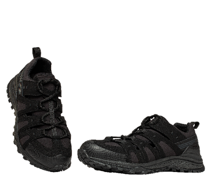 AMIGO O1 Black, černý sandál upgrade