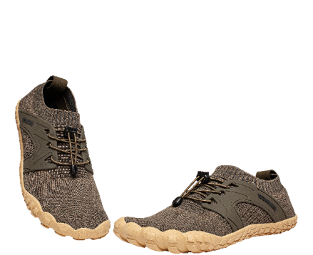 BOSKY Khaki Barefoot, boso botky, khaki