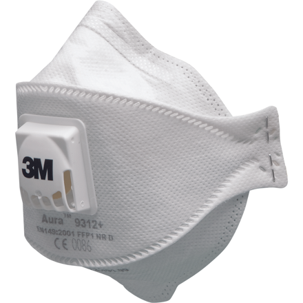 9312+, respirátor FFP1 s ventilkem Aura
