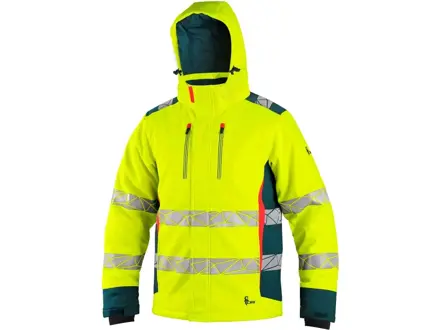 BEDFORD WINTER, zimní softshellová výstražná bunda
