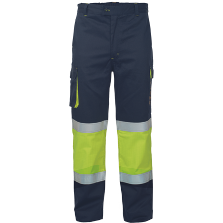 MULTINORM STRIP FR HV kalhoty, reflexní nehořlavé kalhoty