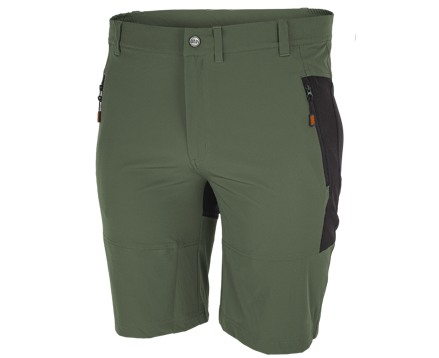 KRATOS SHORTS GREEN/BLACK, kraťasy