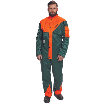 PLUTO, protipořezový set bundy + kalhot s laclem