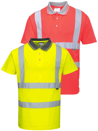 Hi-Vis reflexní polokošile S477