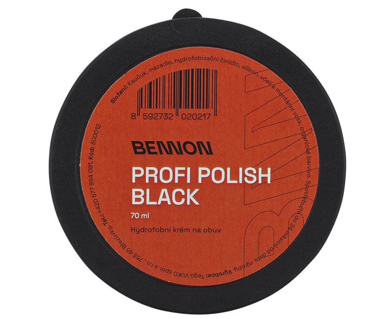 Profi POLISH Black, tuhý černý krém na obuv