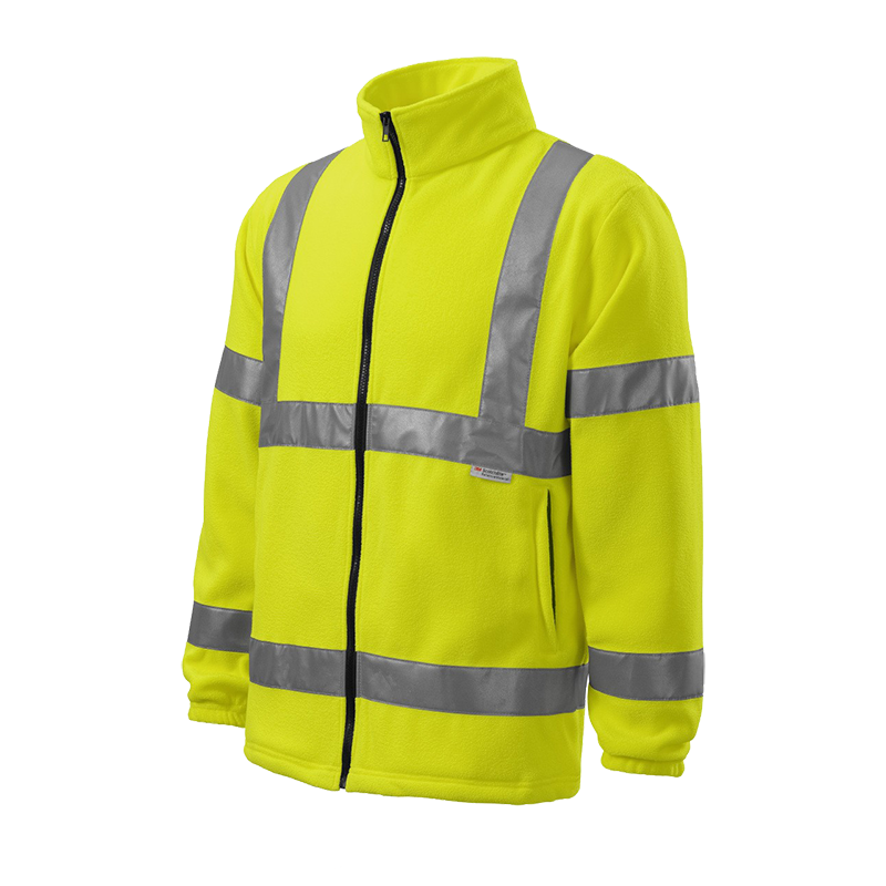 FLEECE JACKET 5V1, reflexní fleesová mikina