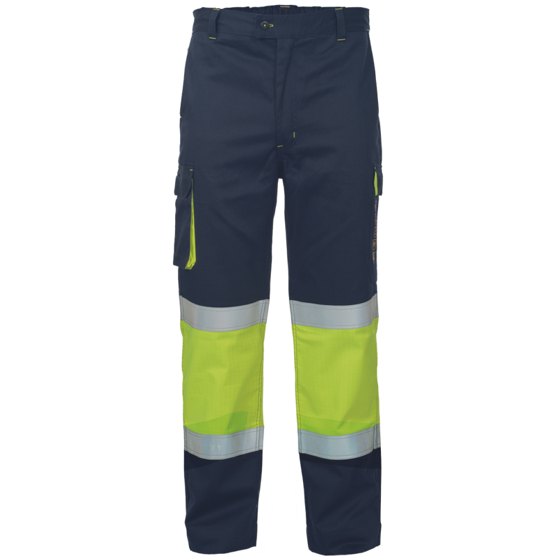 MULTINORM STRIP FR HV kalhoty, reflexní nehořlavé kalhoty