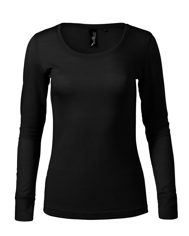 MERINO RISE LS 160, dámské merino tričko s dlouhým rukávem