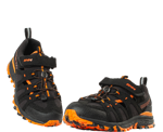 AMIGO O1, černo-oranžový sandál 