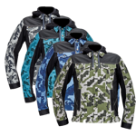 NEURUM CAMOUFLAGE, pracovní bunda s kapucí