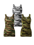 CAMO Triumph, dámské maskáčové tílko