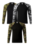 Camouflage LS, maskáčová triko s dlouhým rukávem